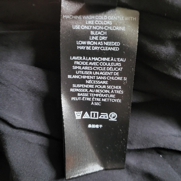 New Anthropologie Ruched Bustier Adjustable Straps Black Slip Midi Dress 2 US - Picture 13 of 14